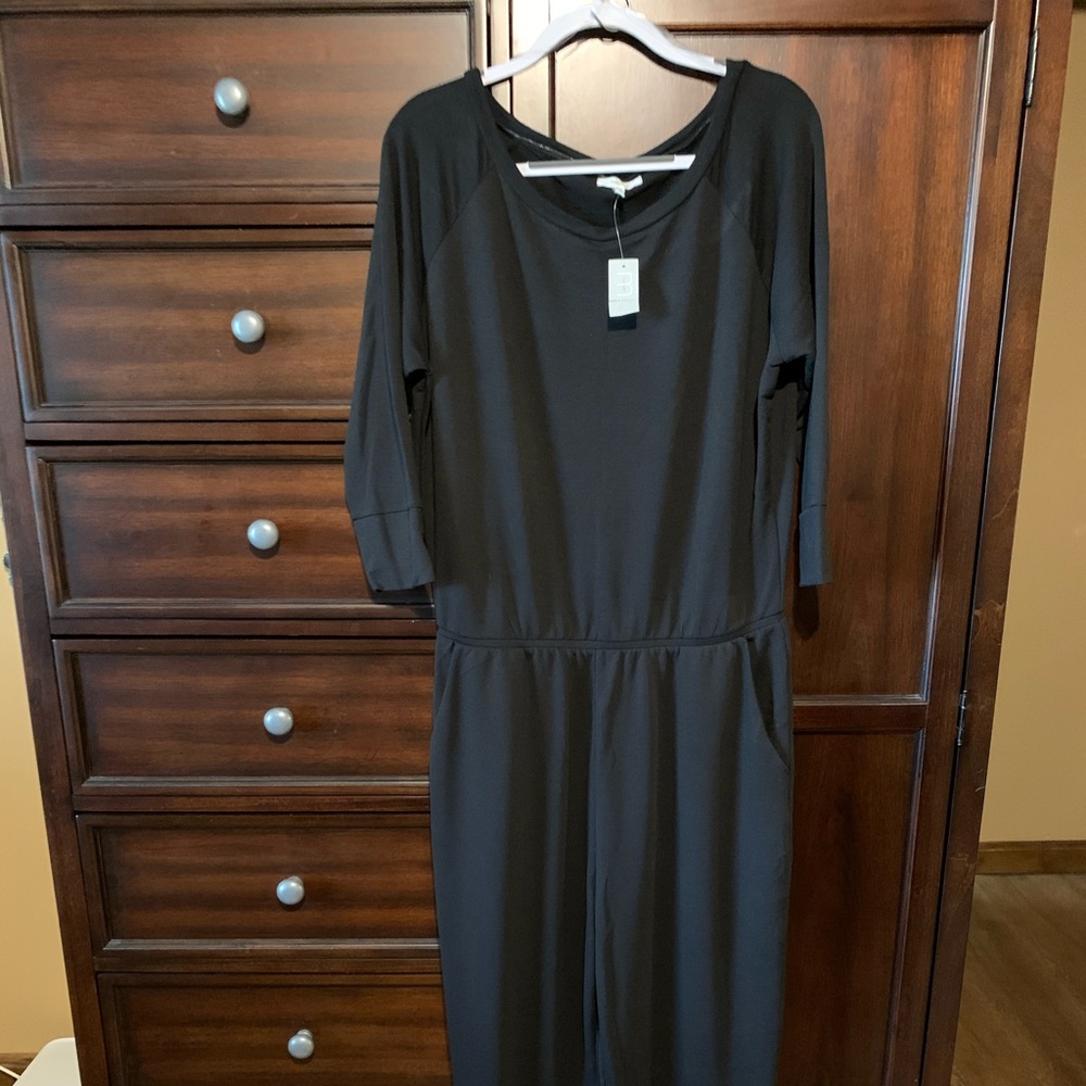Maurices black long sleeve jumpsuit new with tags